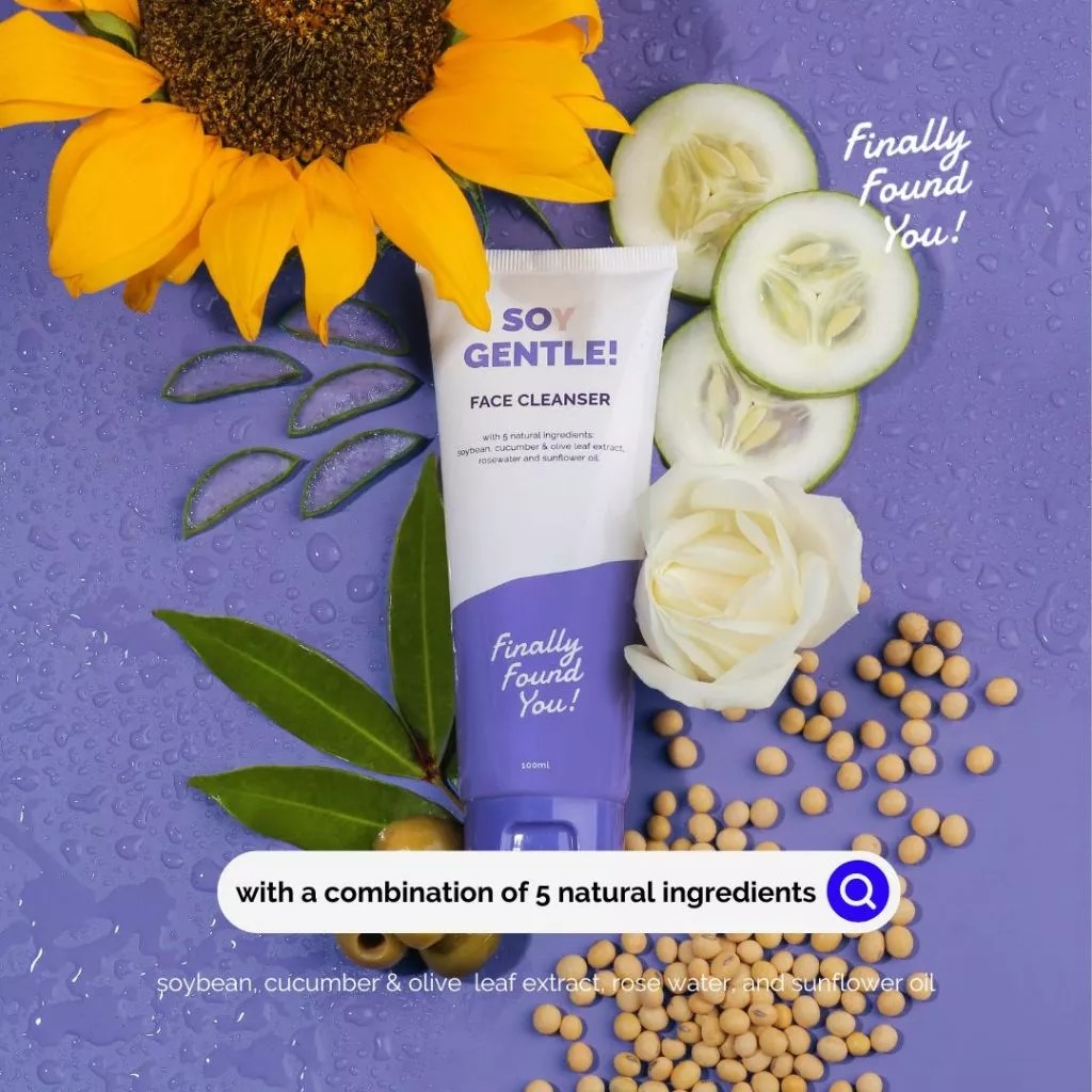Finally Found You! Soy Gentle Face Cleanser 100ml