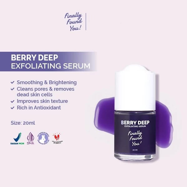 Finally Found You! Berry Deep Exfoliating Serum 20ml Finally Found You! Berry Deep Exfoliating Serum 20ml