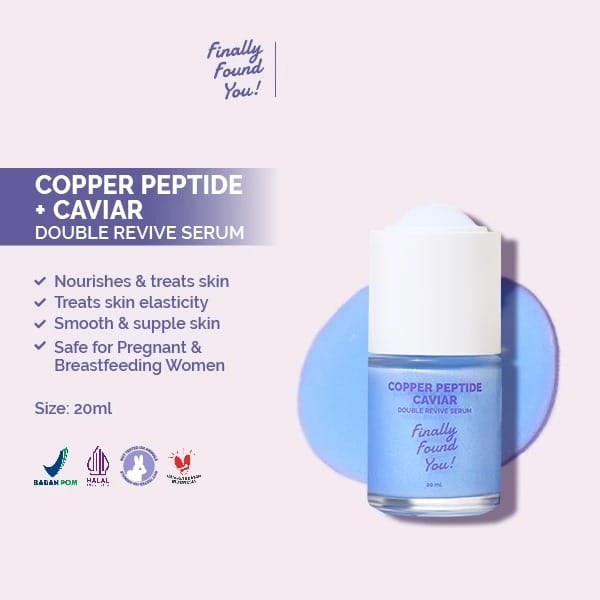 Finally Found You! Copper Peptide + Caviar Double Revive Serum 20ml