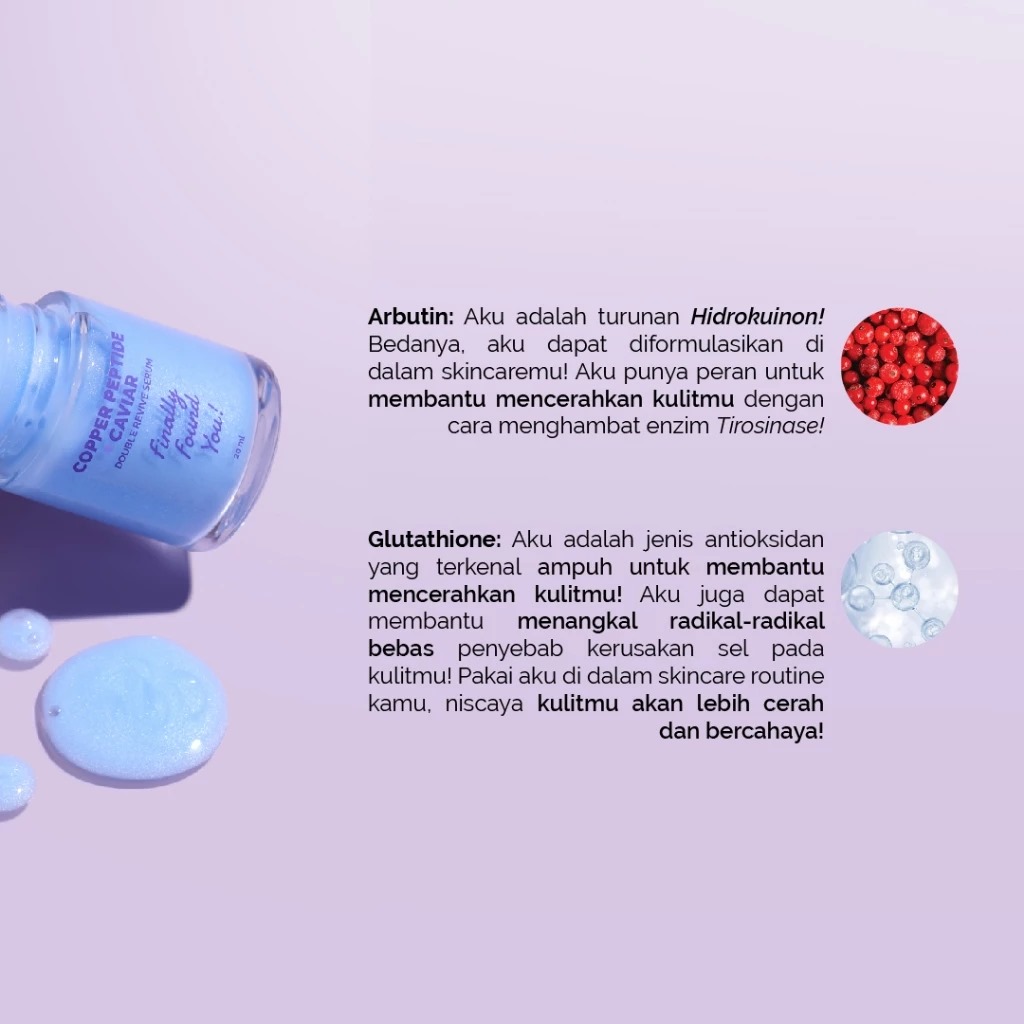 Finally Found You! Copper Peptide + Caviar Double Revive Serum 20ml