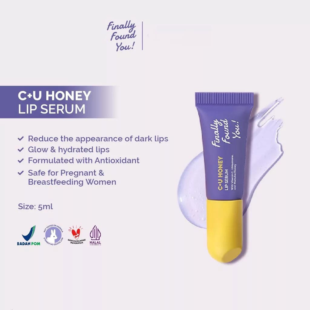 Finally Found You! C+U Honey Lip Serum 5ml