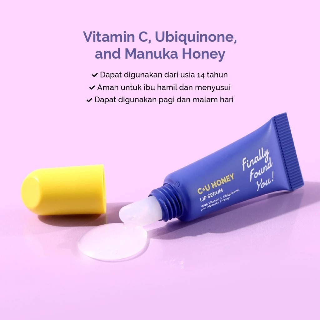 Finally Found You! C+U Honey Lip Serum 5ml