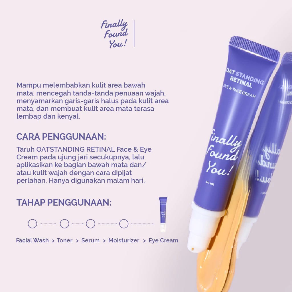 Finally Found You! Outstanding Retinal Eye & Face Cream 20ml