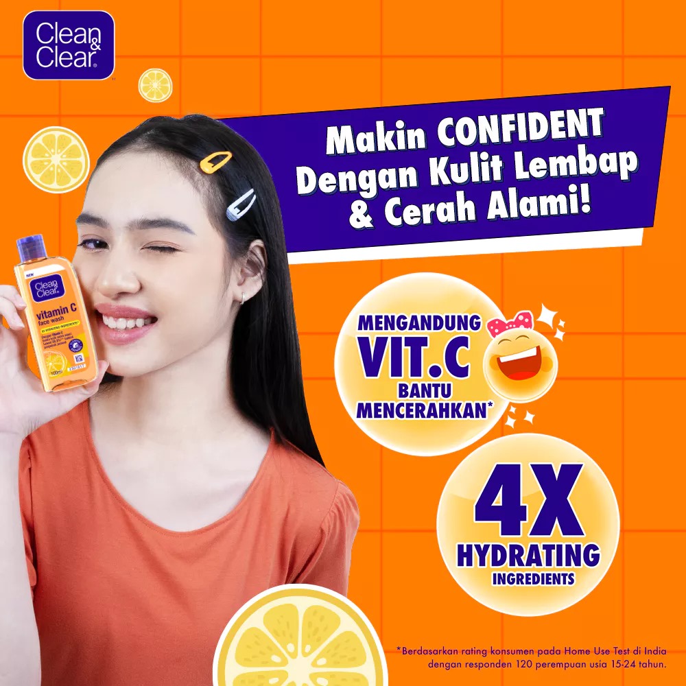 Clean & Clear Vitamin C Face Wash 100ml