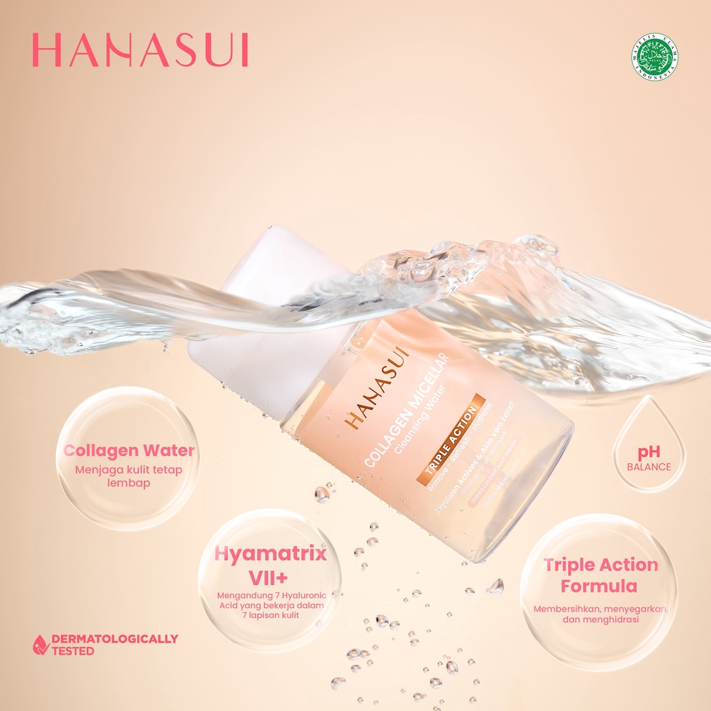 HANASUI Collagen Micellar Cleansing Water 100ml