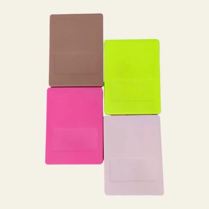 Kuas Makeup 5in1 + Cermin - COKLAT (Brush Makeup Set Portable With Box)