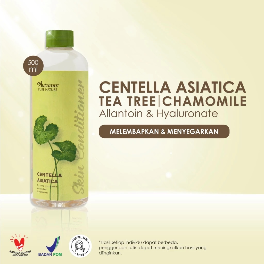 Autumn Toner Skin Conditioner With Centella Asiatica Extract 500ml