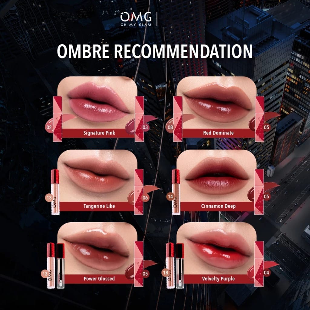 Oh My Glam Colorlast Lip Vinyl 2.5gr - 02 - FYP Pink (OMG)