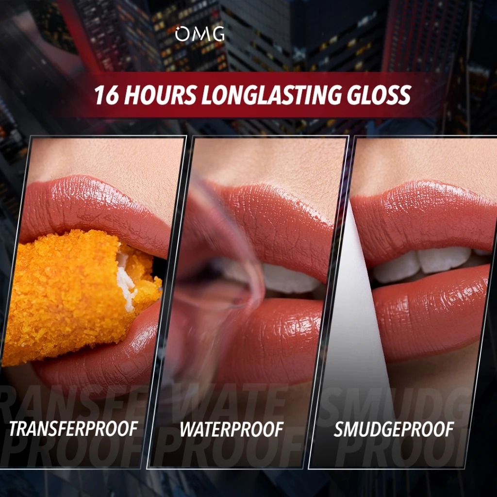 Oh My Glam Colorlast Lip Vinyl 2.5gr - 03 Diva (OMG)