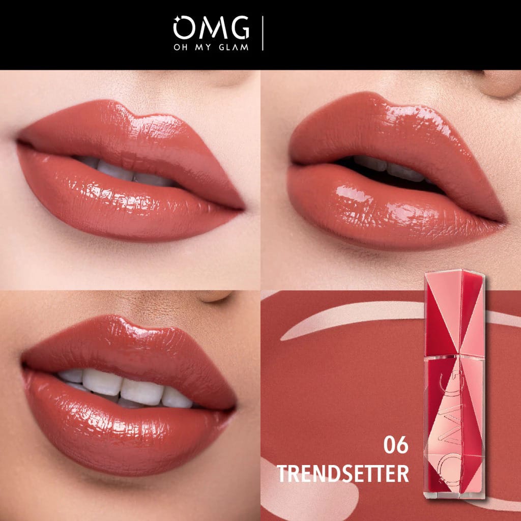 Oh My Glam Colorlast Lip Vinyl 2.5gr - 06 Trandsetter (OMG)