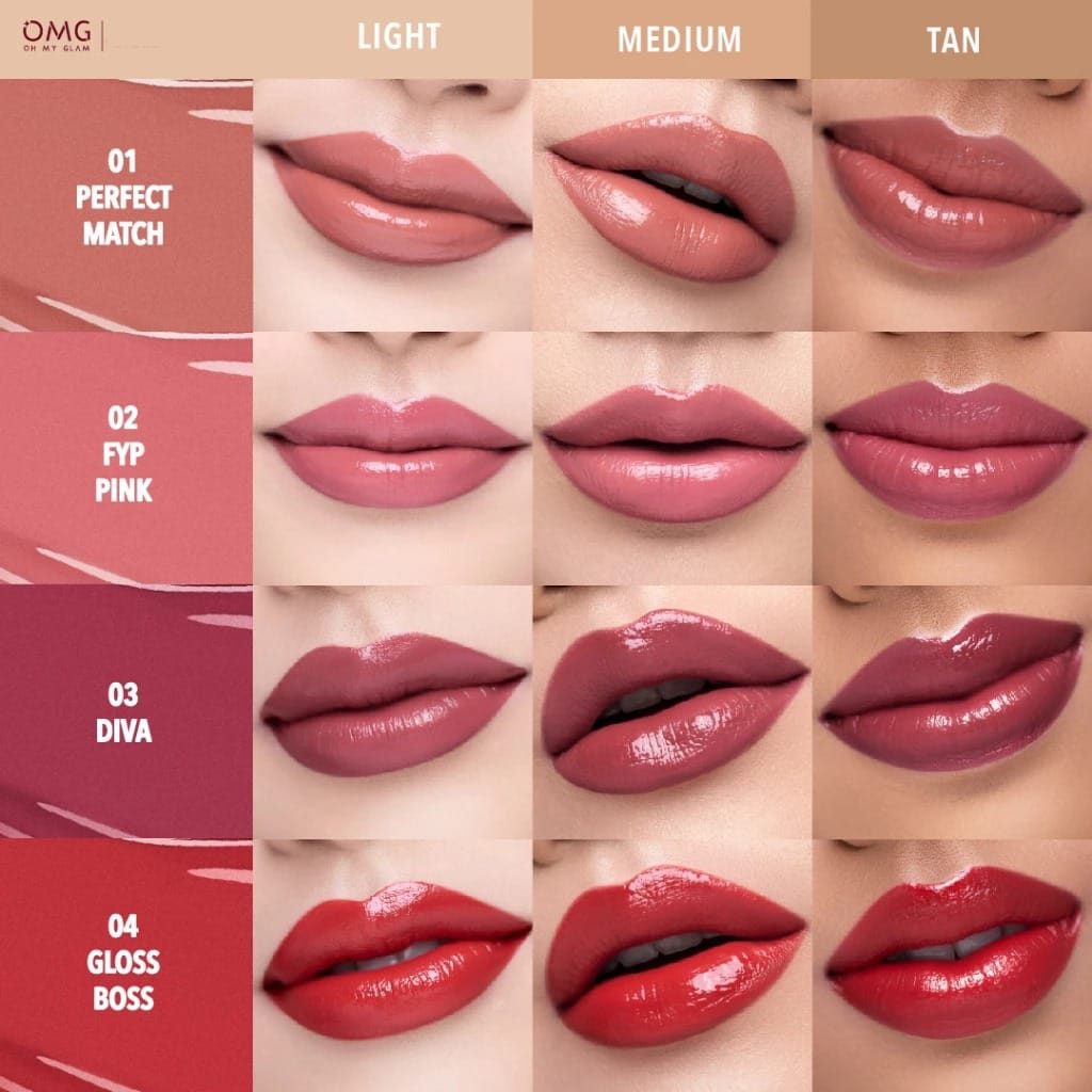 Oh My Glam Colorlast Lip Vinyl 2.5gr - 07 Latte Crush (OMG)
