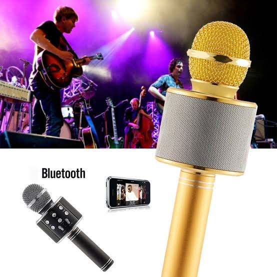 Mic Wireless Bluetooth SQ-858 (Microphone Portable)