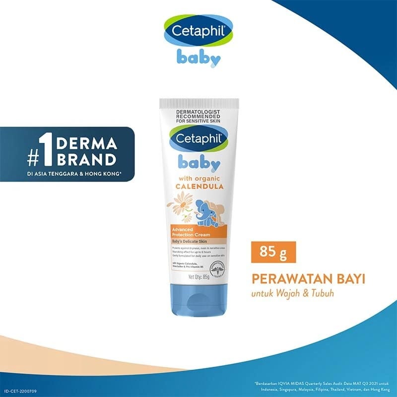 Cetaphil Baby Calendula Series - Advanced Protection Cream 85gr