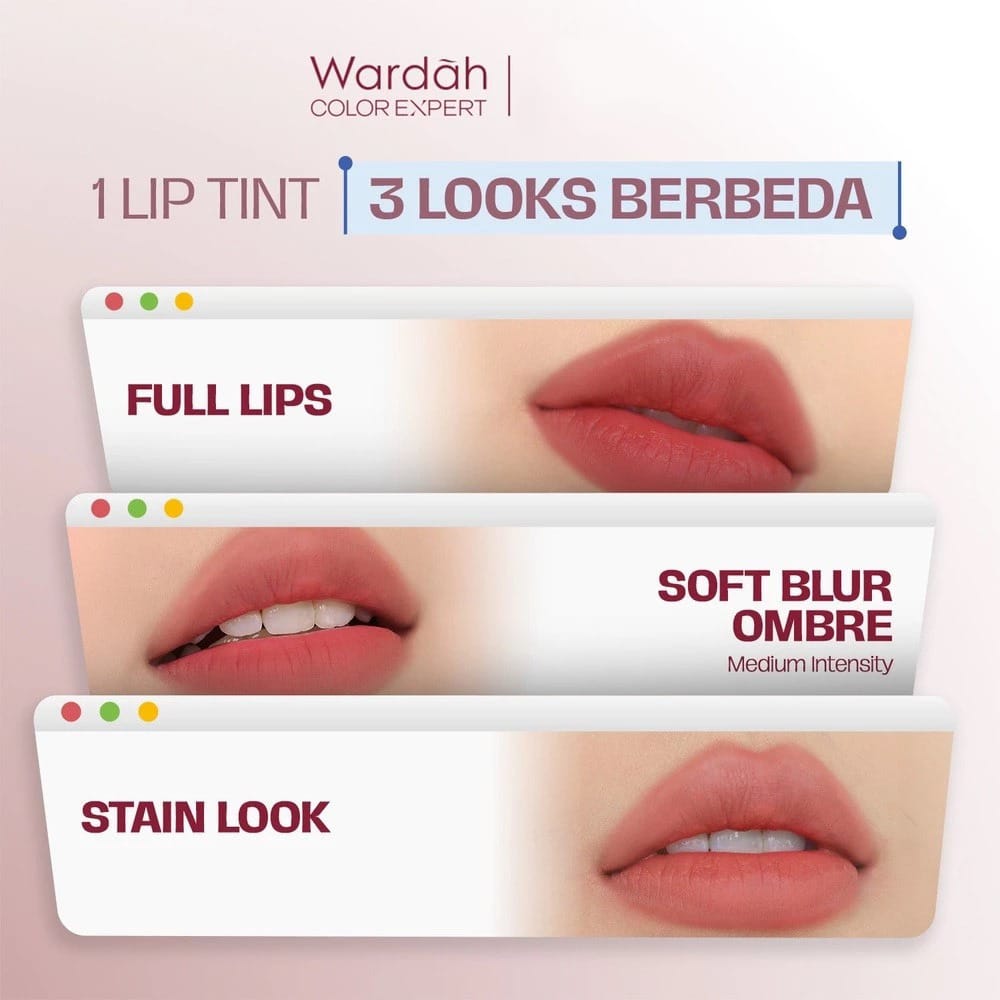 Wardah Airbrush Lip Tint 3gr - 06 Cherrie