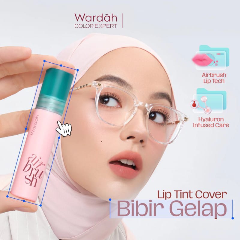 Wardah Airbrush Lip Tint 3gr - 08 Mauver Wardah Airbrush Lip Tint 3gr - 08 Mauver
