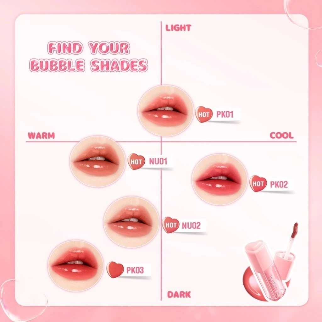 Pinkflash Watery Transferproor Lip Cream 2gr - PK01