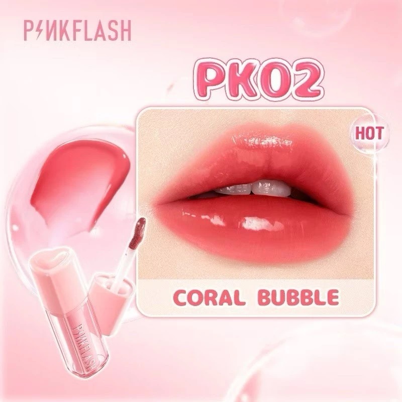 Pinkflash Watery Transferproor Lip Cream 2gr - PK02 Pinkflash Watery Transferproor Lip Cream 2gr - PK02