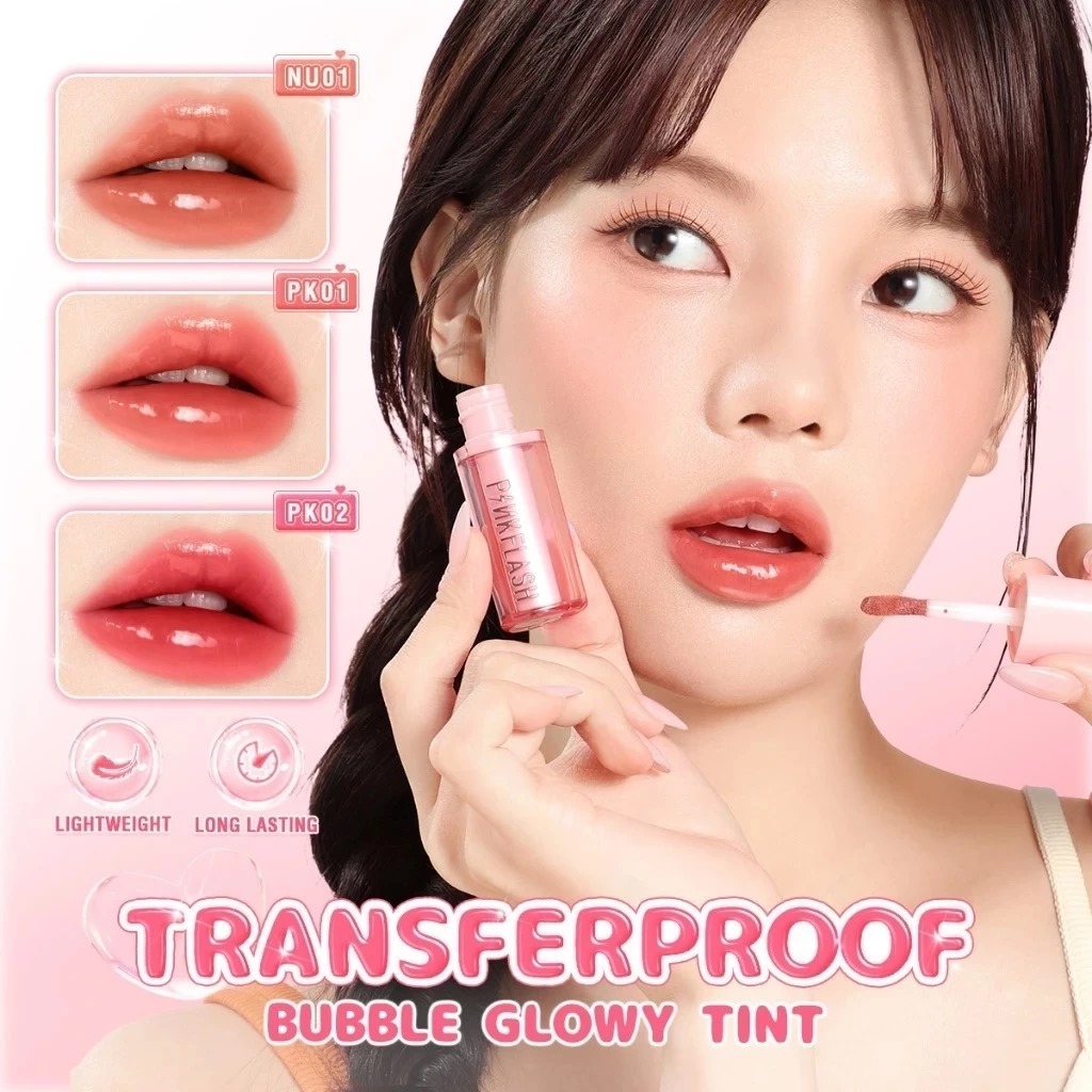Pinkflash Watery Transferproor Lip Cream 2gr - PK02 Pinkflash Watery Transferproor Lip Cream 2gr - PK02