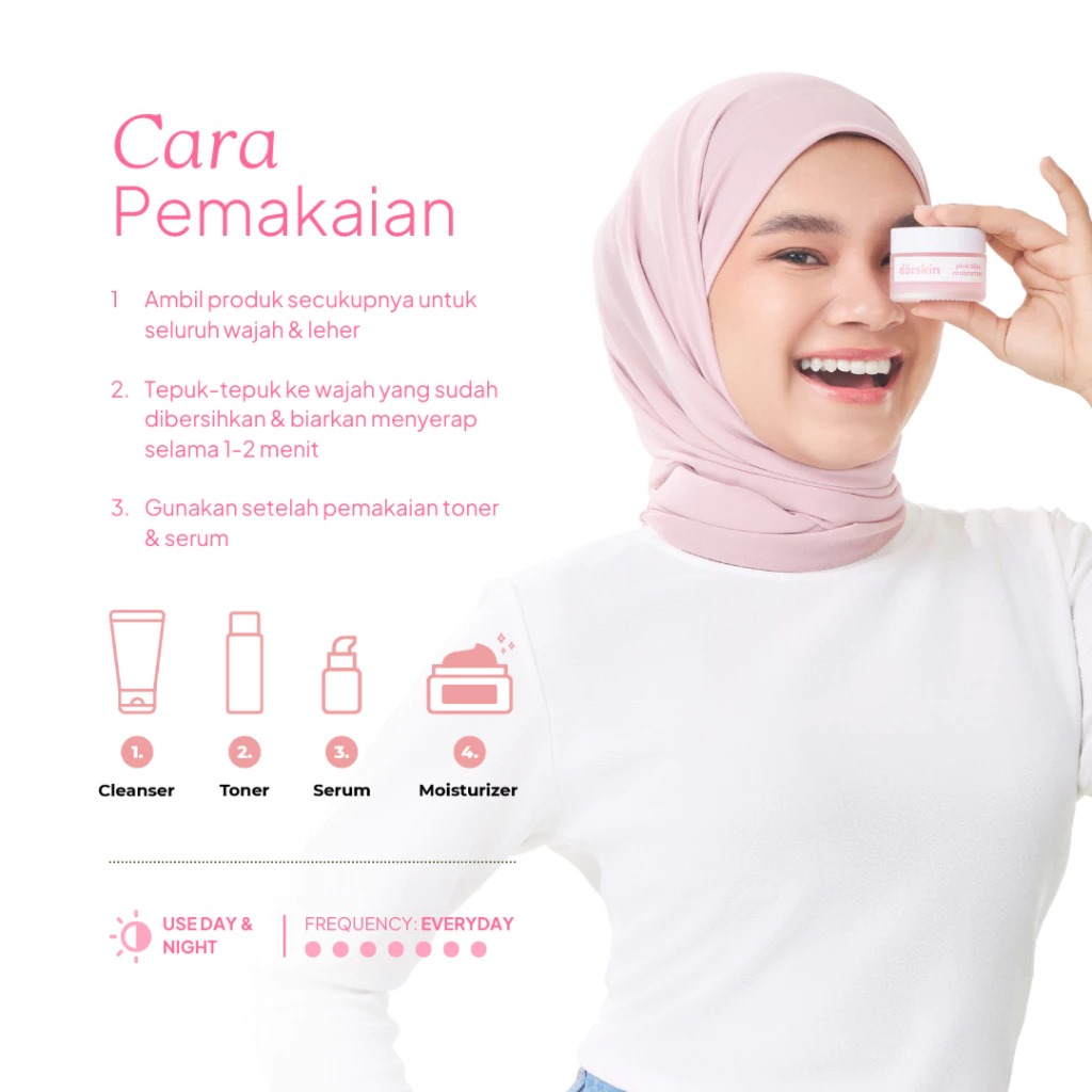 Dorskin Pink Bliss Moisturizer 30gr