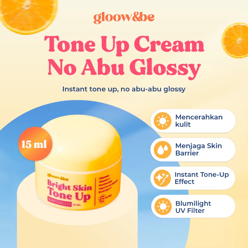 Gloow&be Bright Skin Tone Up Day Cream 15ml