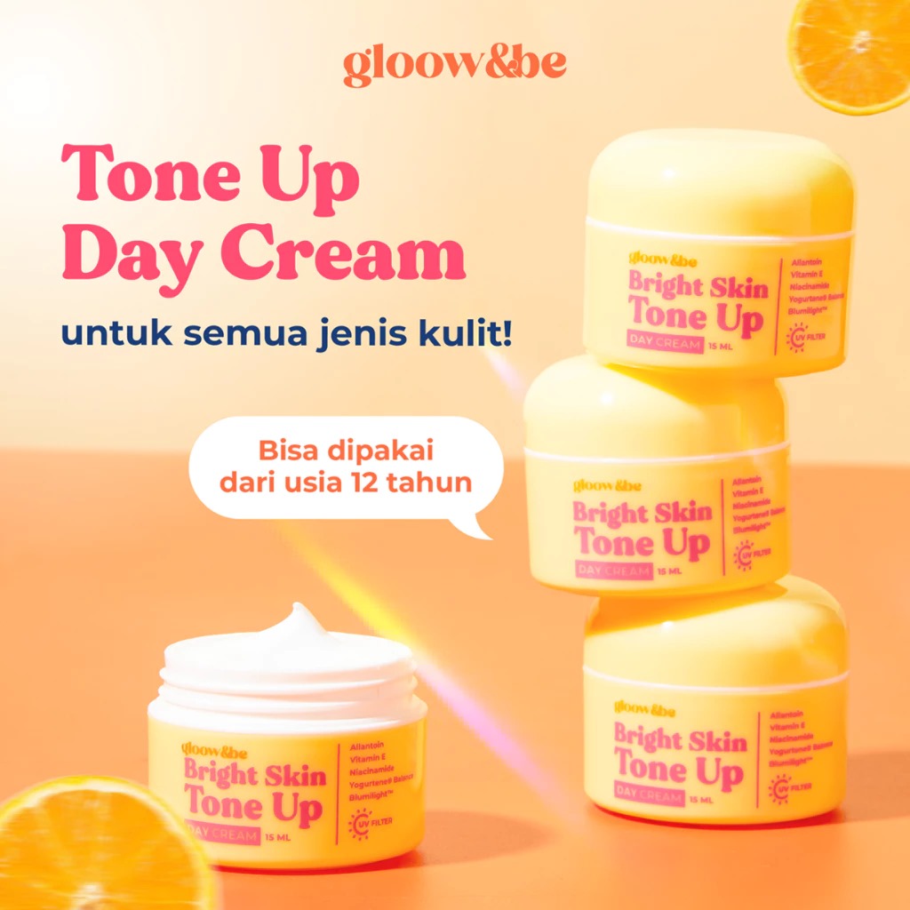 Gloow&be Bright Skin Tone Up Day Cream 15ml