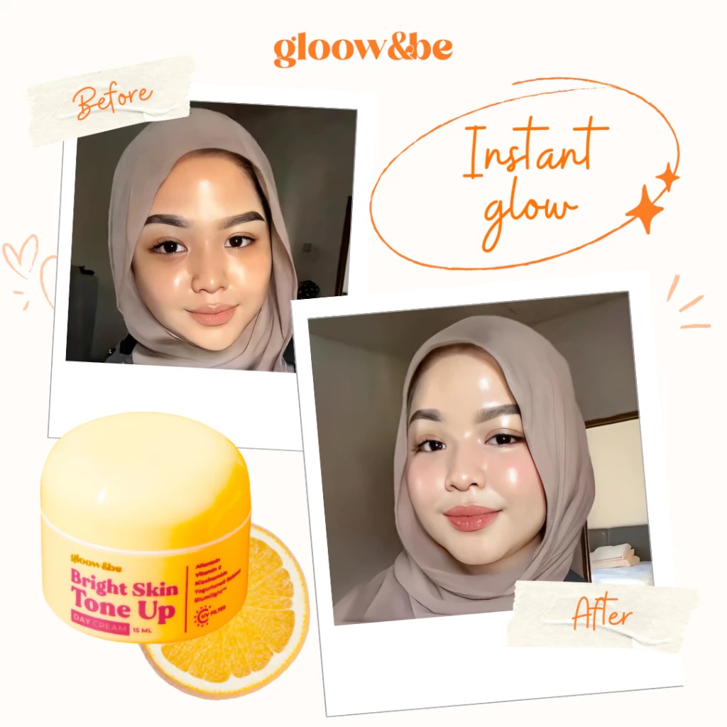 Gloow&be Bright Skin Tone Up Day Cream 15ml