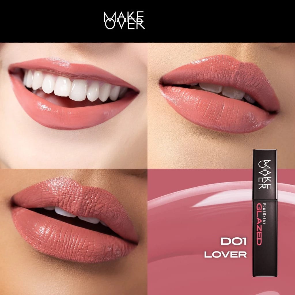 Make Over Powerstay Glazed Lock Lip Pigment 3gr - D01 Lover