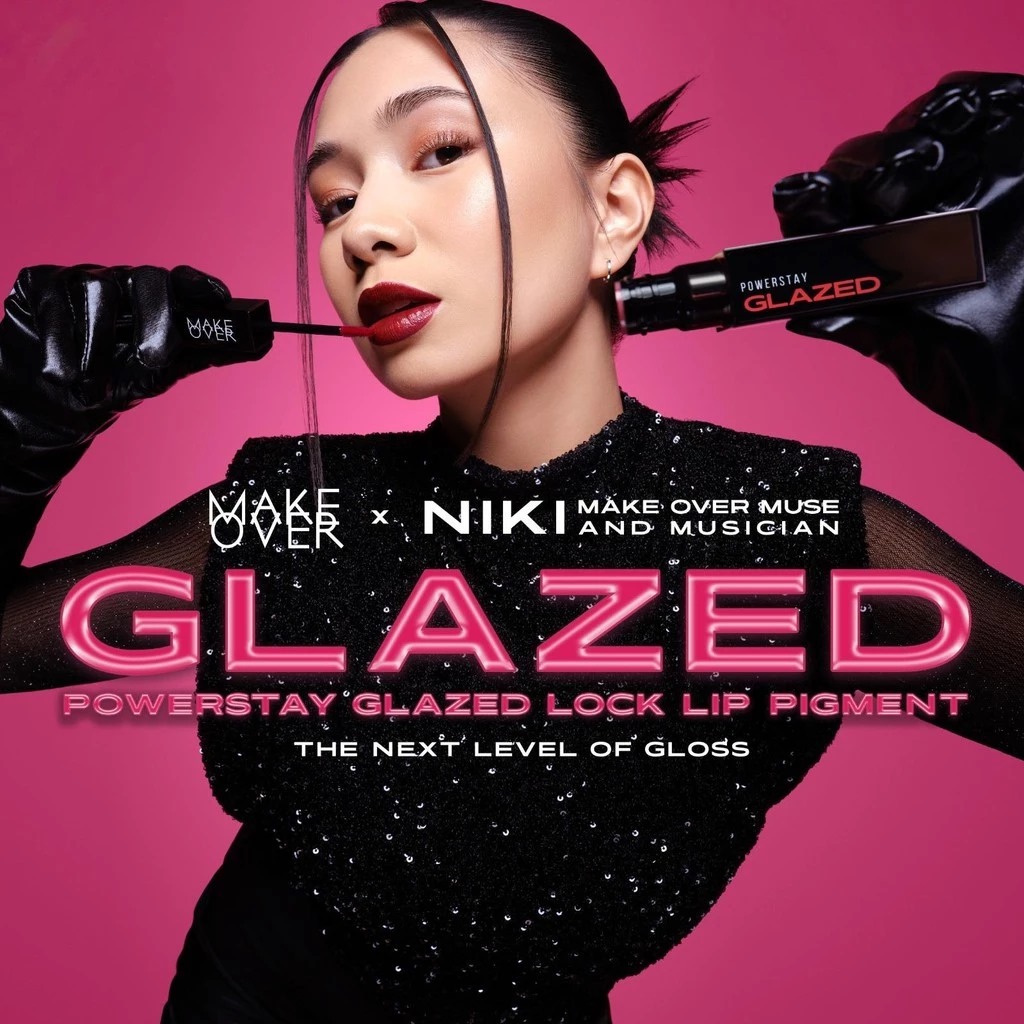 Make Over Powerstay Glazed Lock Lip Pigment 3gr - D03 Never