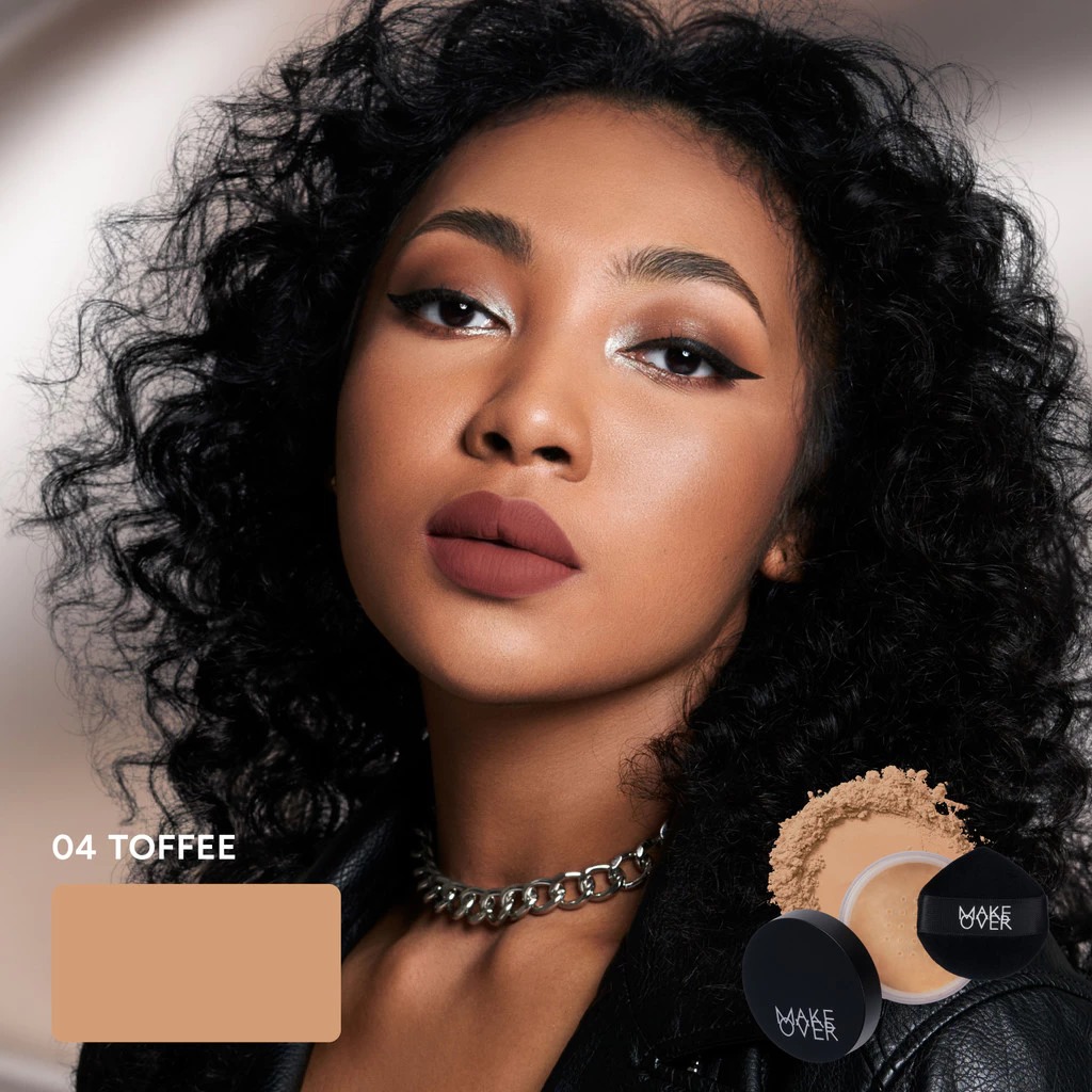 Make Over Silky Smooth Translucent Powder 35gr - 04 Toffee