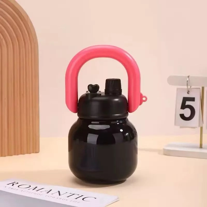 Botol Minum 2in1 JEJU 800ml (BC09) - HITAM (Tumbler Unik Anti Tumpah) Botol Minum 2in1 JEJU 800ml (BC09) - HITAM (Tumbler Unik Anti Tumpah)