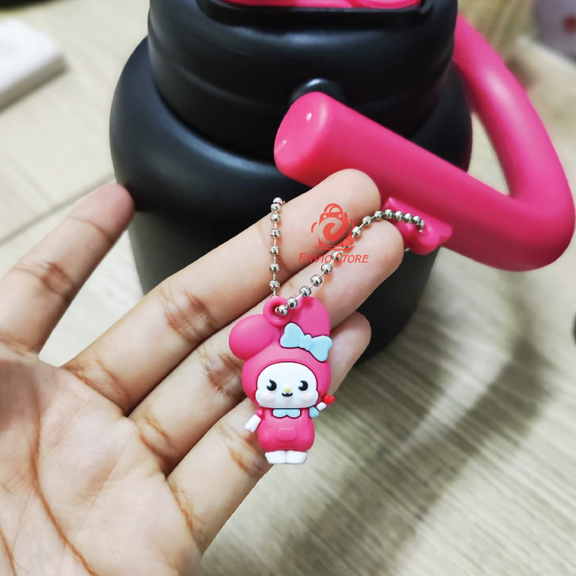 Termos 2in1 Kawaii Jug 1000ml (9230) - HIJAU (Vacuum Cup Happy Everyday) Termos 2in1 Kawaii Jug 1000ml (9230) - HIJAU (Vacuum Cup Happy Everyday)