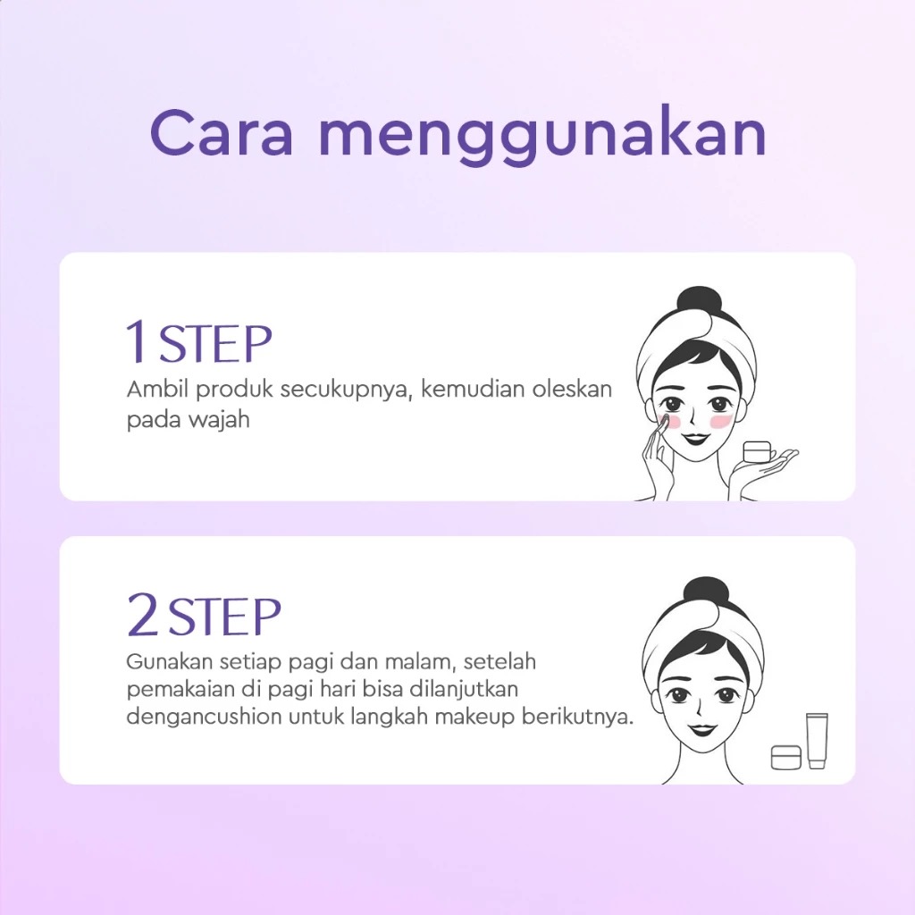 Glad 2 Glow Moisturizer - Blueberry 5% Ceramide 100gr