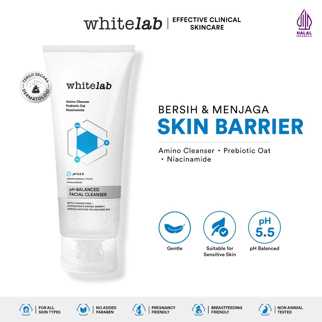 WHITELAB pH-Balanced Facial Cleanser 100gr WHITELAB pH-Balanced Facial Cleanser 100gr