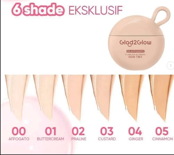 Glad 2 Glow Flawless Blurring Skin Tint 30gr - 01 Buttercream