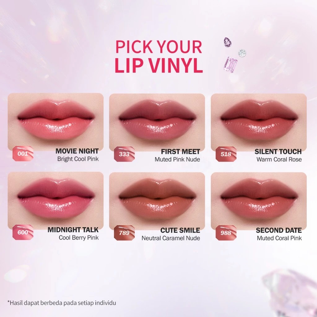 BNB Barenbliss Aura Mood Transferproof Vinyl Lip Cream 2,5ml - 789 Cute Smile