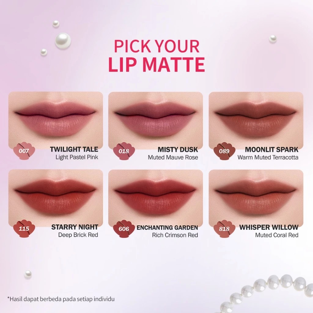 BNB Barenbliss Aura Mood Transferproof Matte Lip Cream 2.5 ml - 089 Moonlit Spark