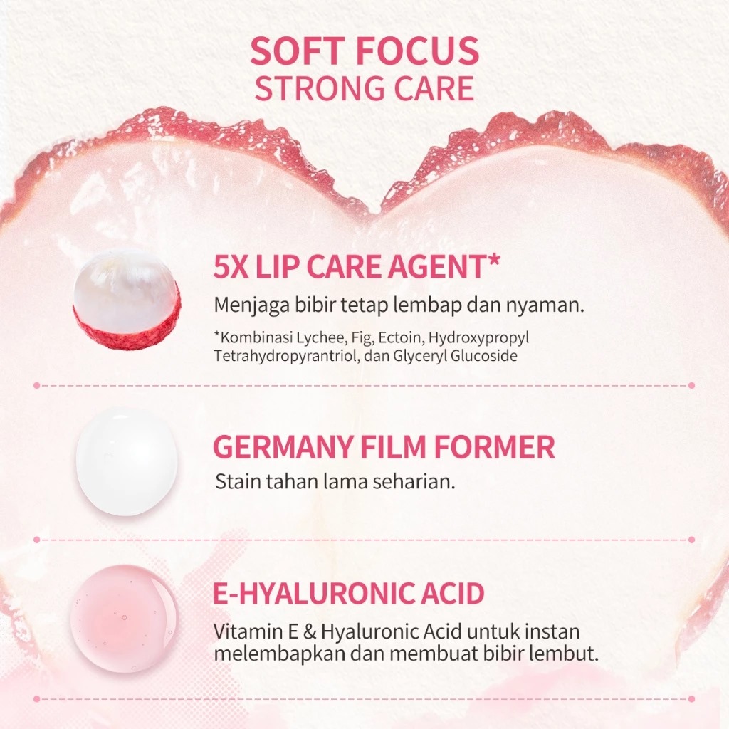 BNB Barenbliss Lychee Makes Lovely Blur Tint Duo 2.5gr - 51 Cherish Memory