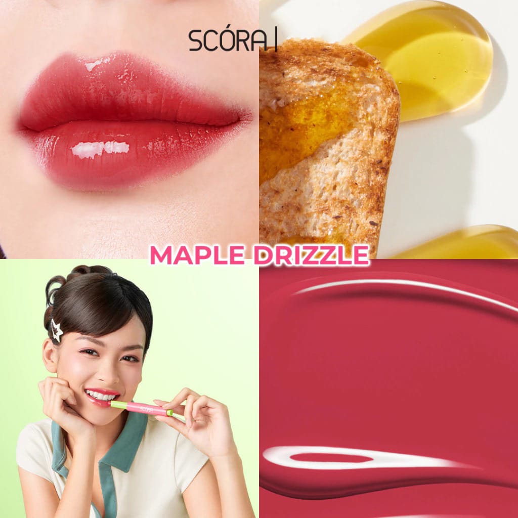 Scora Bloop Pop Gloss Balm 2gr - 01 Maple Drizzle