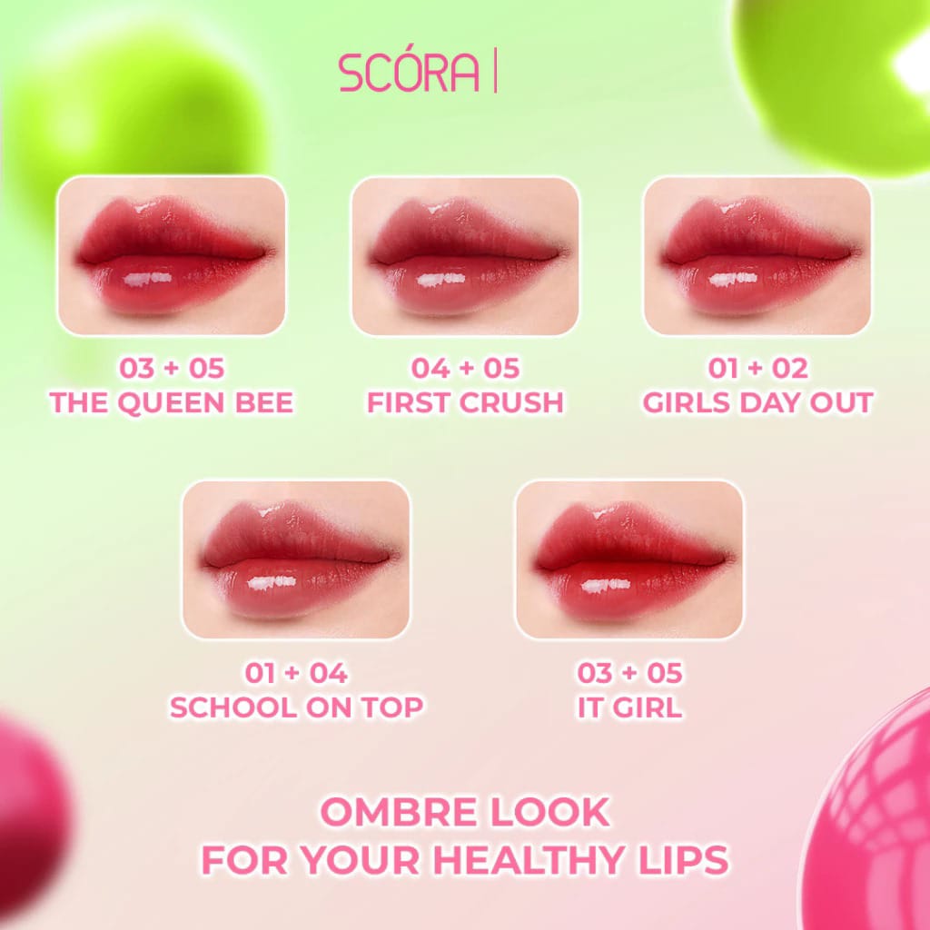 Scora Bloop Pop Gloss Balm 2gr - 01 Maple Drizzle