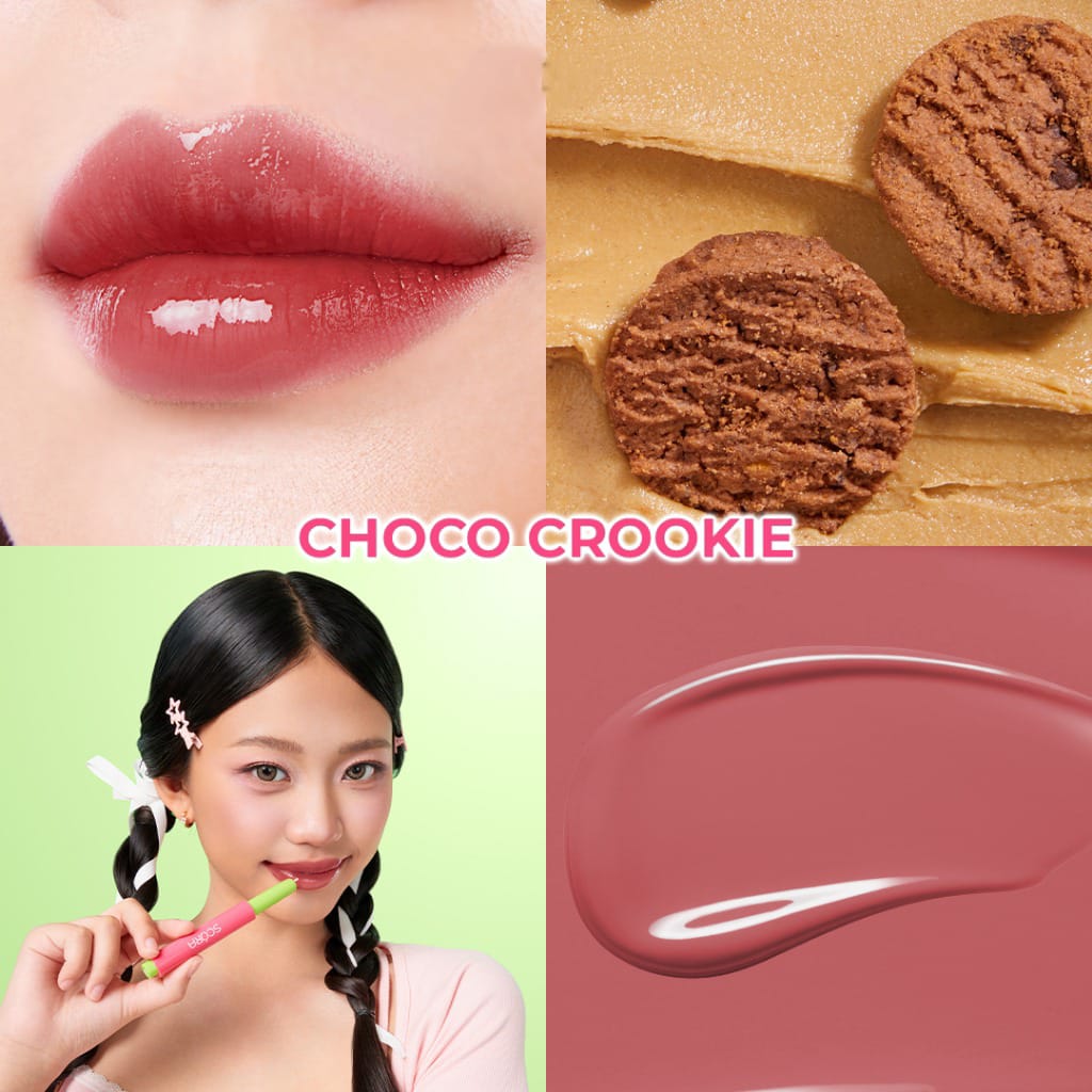 Scora Bloop Pop Gloss Balm 2gr - 04 Choco Crookie Scora Bloop Pop Gloss Balm 2gr - 04 Choco Crookie