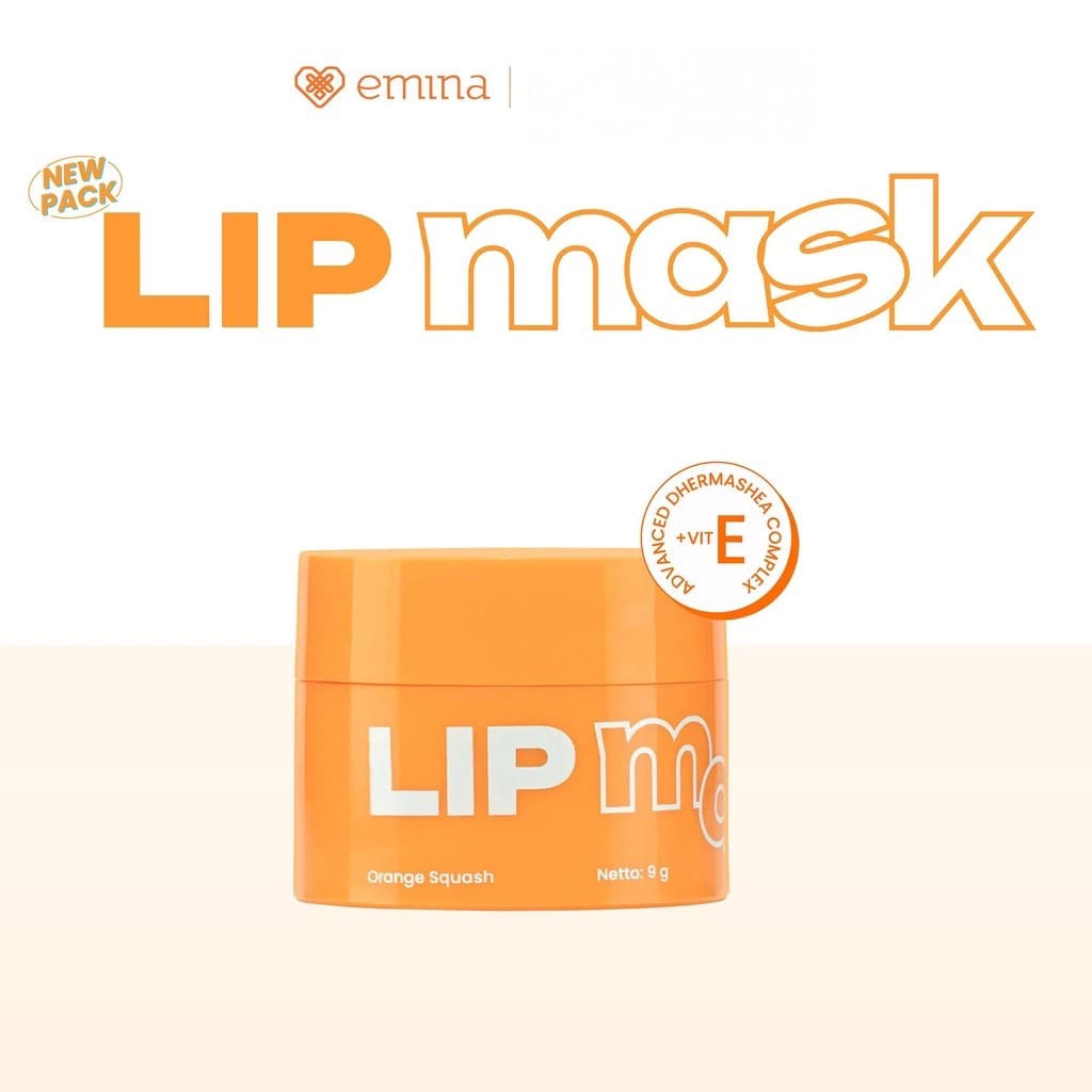 Emina Lip Mask 9gr - Orange Squash