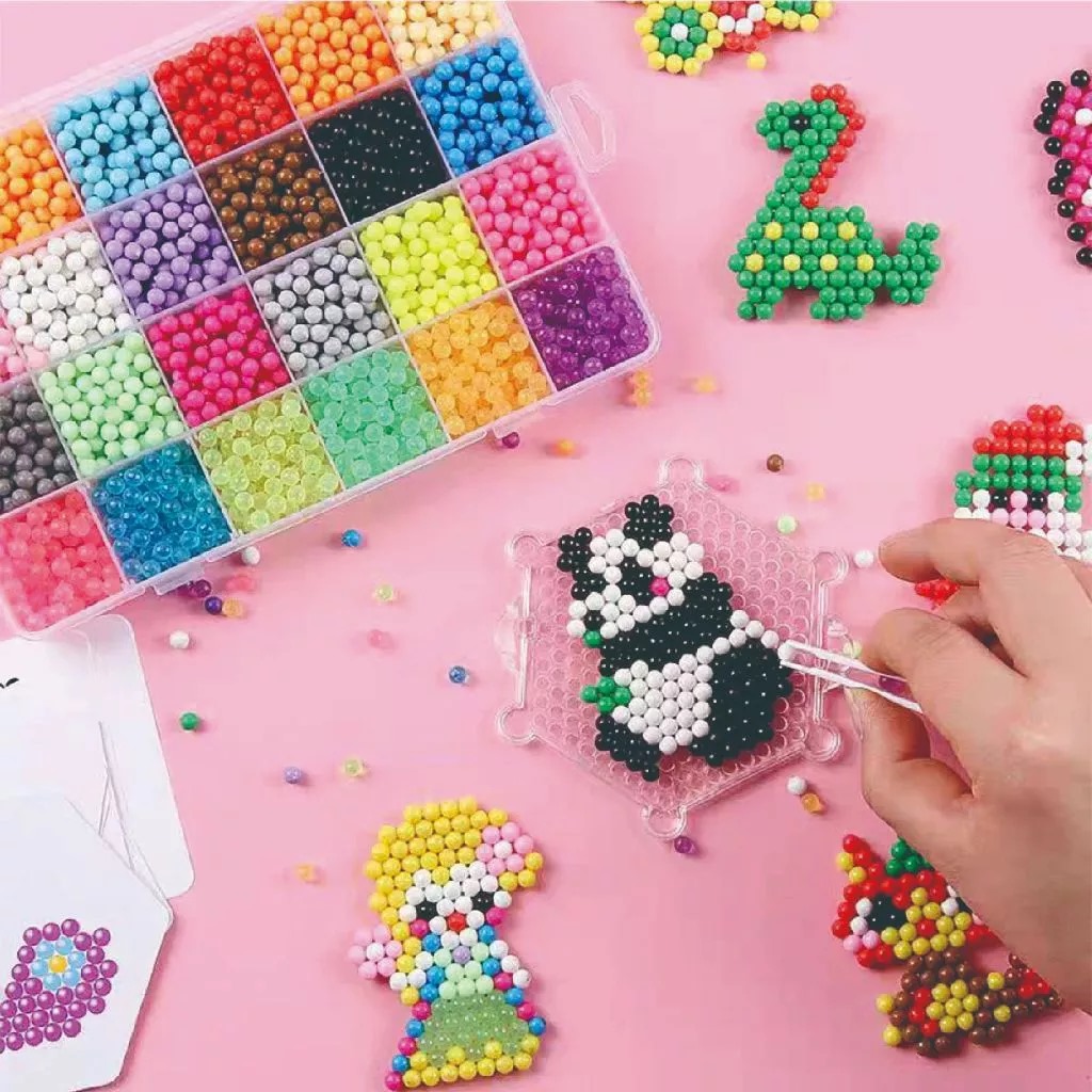 Mainan DIY Magic Water Beads 10 Color (Mainan Edukasi Anak)