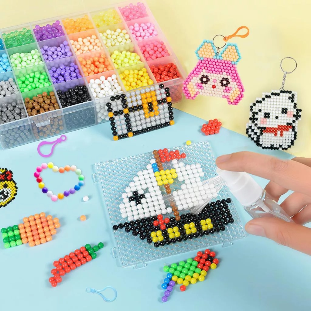 Mainan DIY Magic Water Beads 10 Color (Mainan Edukasi Anak)