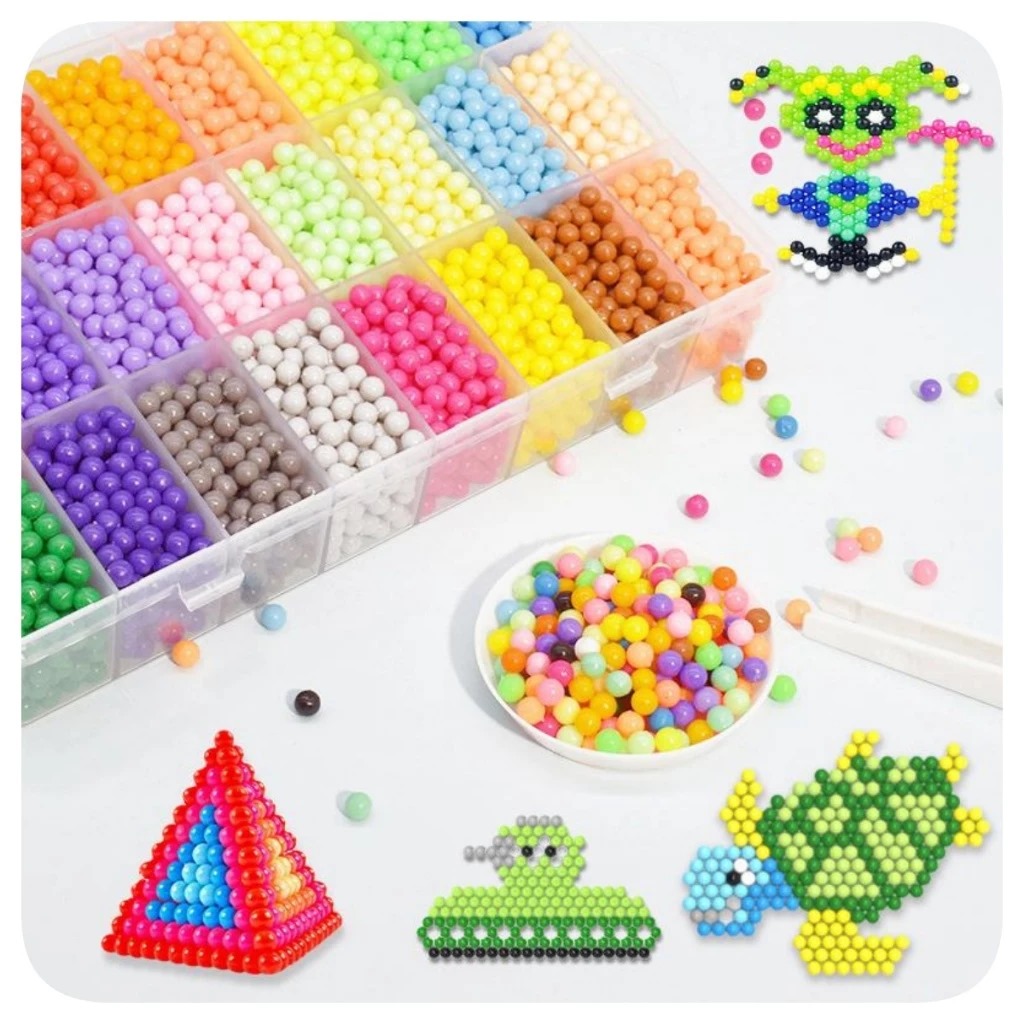 Mainan DIY Magic Water Beads 15 Color (Mainan Edukasi Anak)