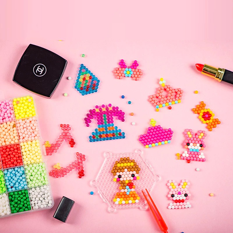 Mainan DIY Magic Water Beads 15 Color (Mainan Edukasi Anak)