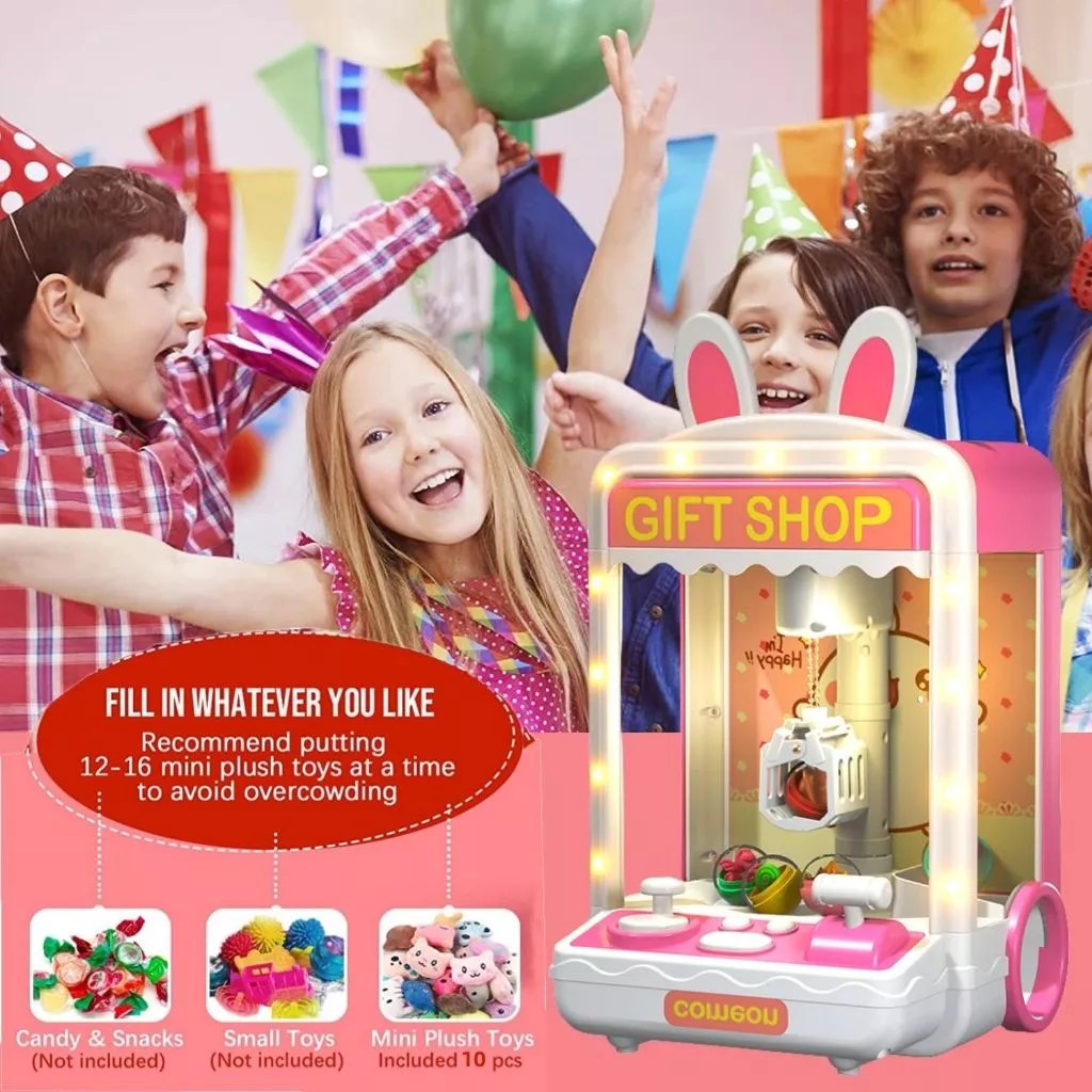 Mesin Capit Boneka - TOSCA (Mainan Capit Boneka Mini)