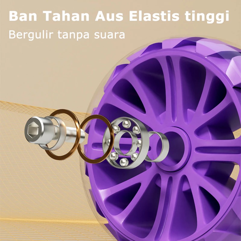 Skuter Duduk 2in1 Roda 3 - PINK (Mainan Scooter Anak)