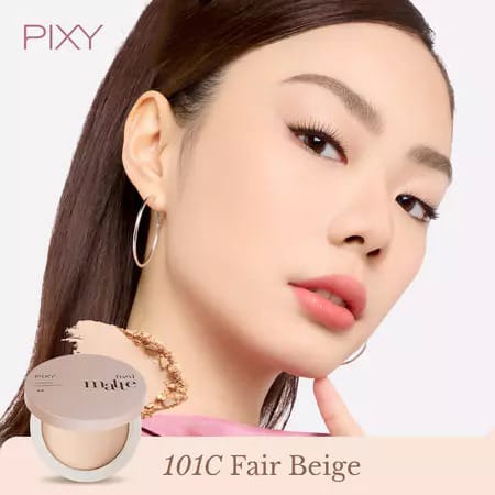 Pixy Fixed Matte Powder Foundation 9.5gr - 101C Fair Beige