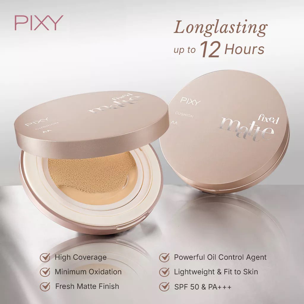 Pixy Fixed Matte Powder Foundation 9.5gr - 101C Fair Beige