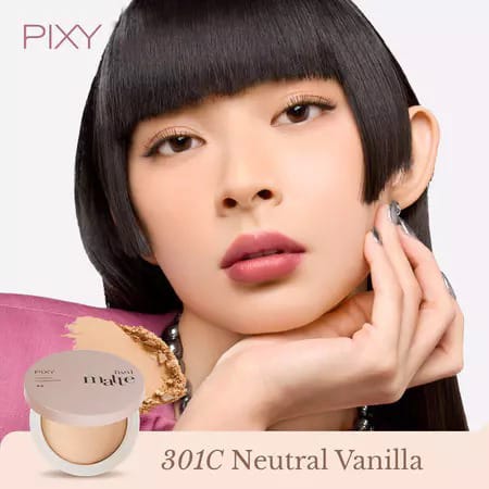 Pixy Fixed Matte Powder Foundation 9.5gr - 301C Neutral Vanilla